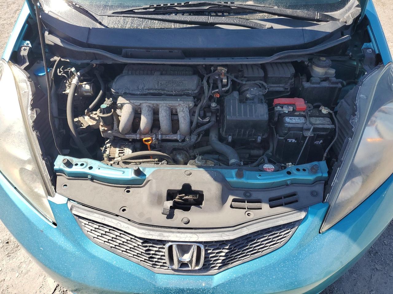 2013 Honda Fit Blue vin: JHMGE8H32DC019729