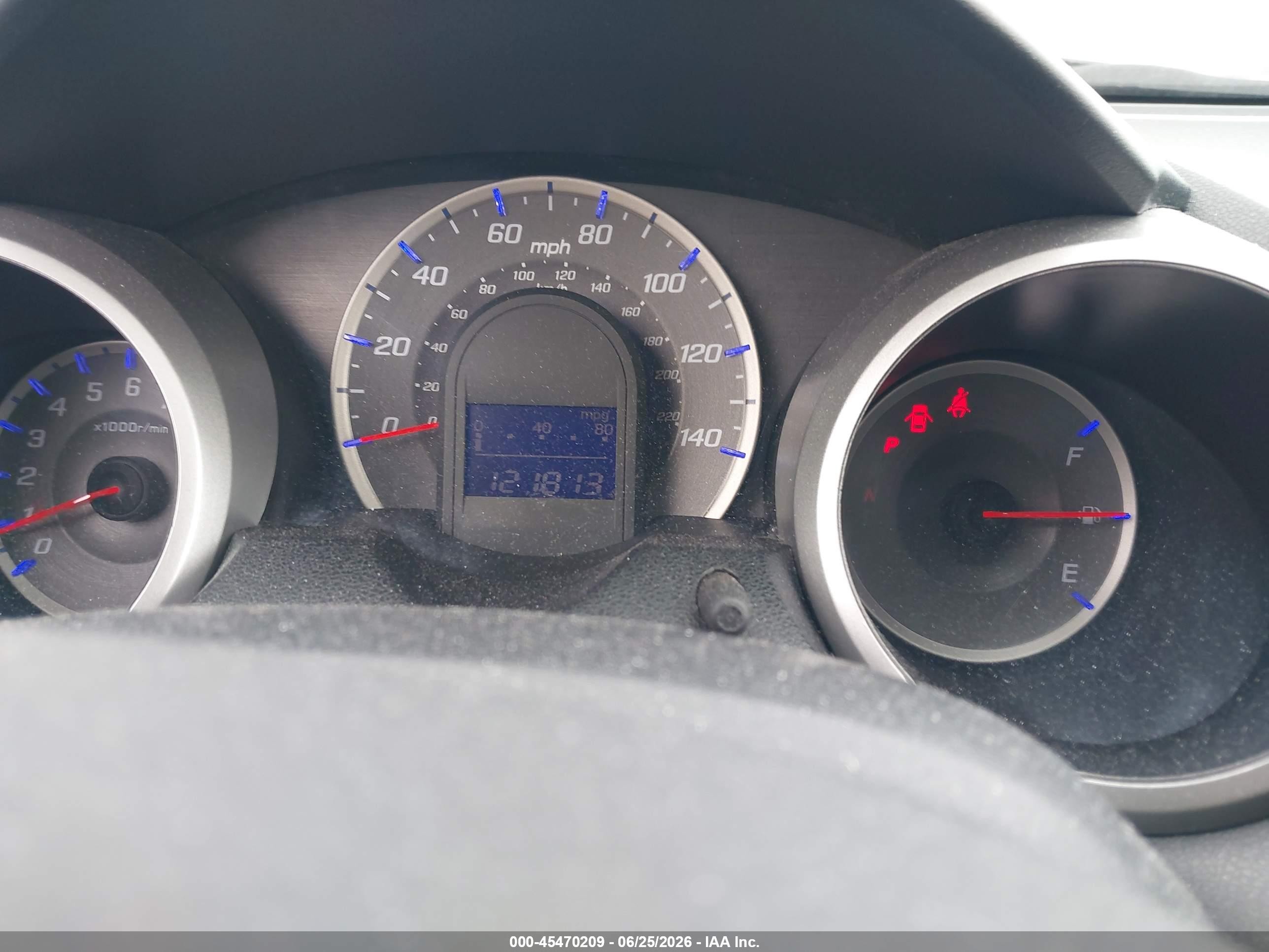 2013 Honda Fit Gray vin: JHMGE8H32DC026342