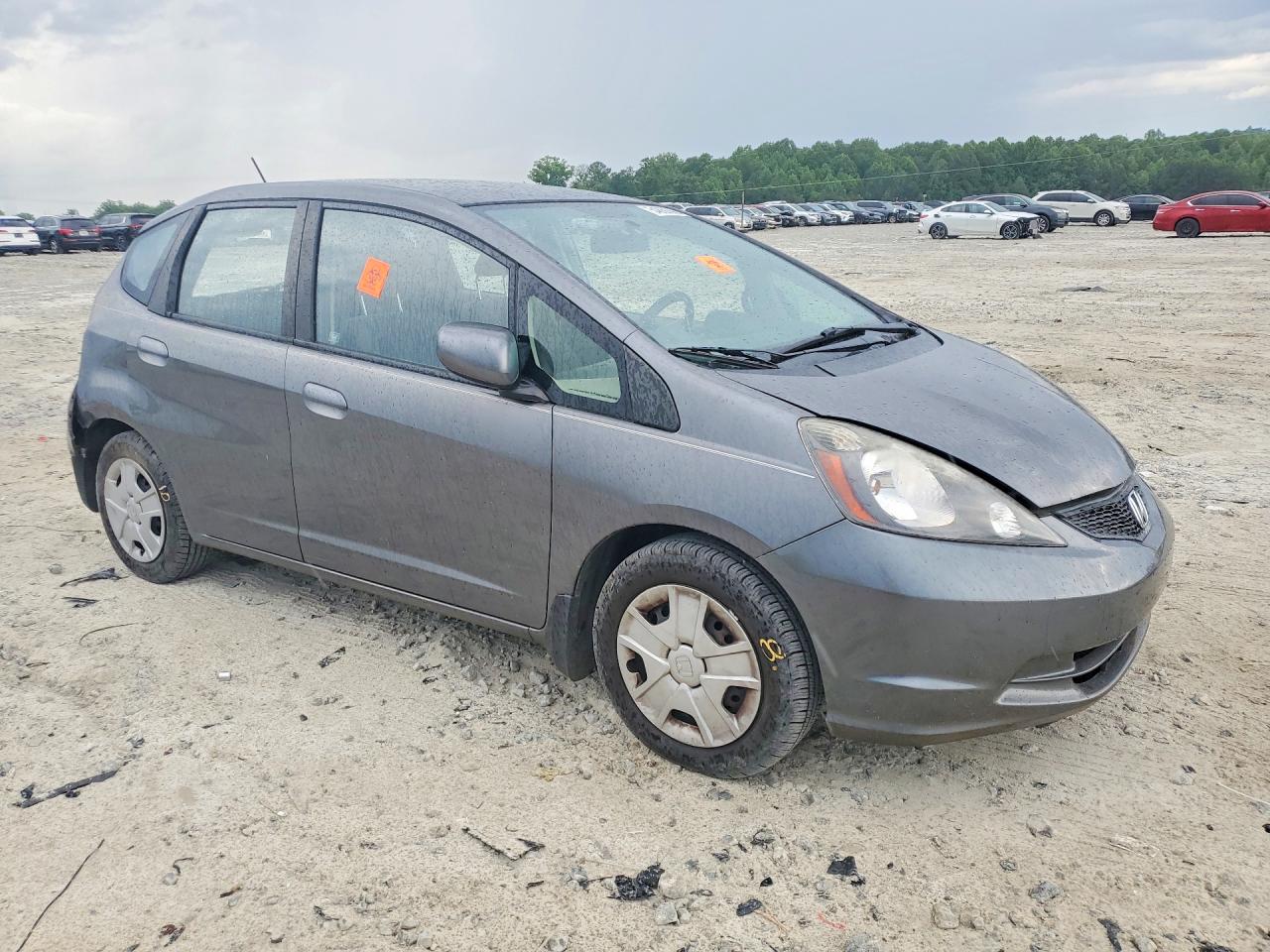 2013 Honda Fit Gray vin: JHMGE8H32DC063746