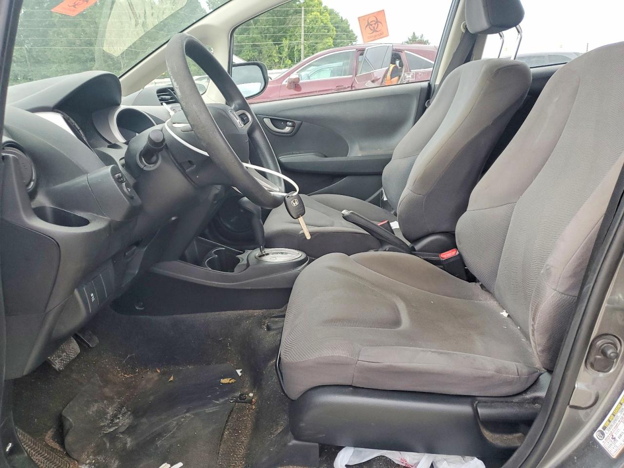 2013 Honda Fit Gray vin: JHMGE8H32DC063746