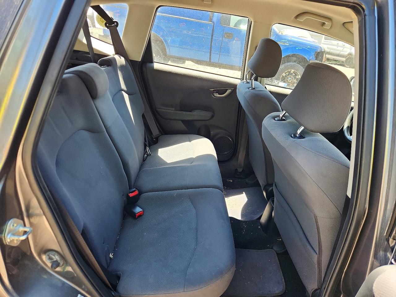 2013 Honda Fit Gray vin: JHMGE8H32DC074262