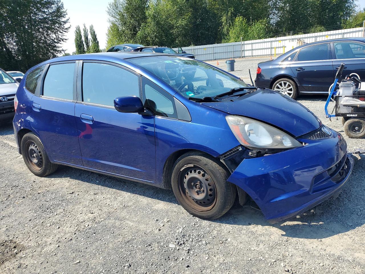 2013 Honda Fit Blue vin: JHMGE8H32DC075248