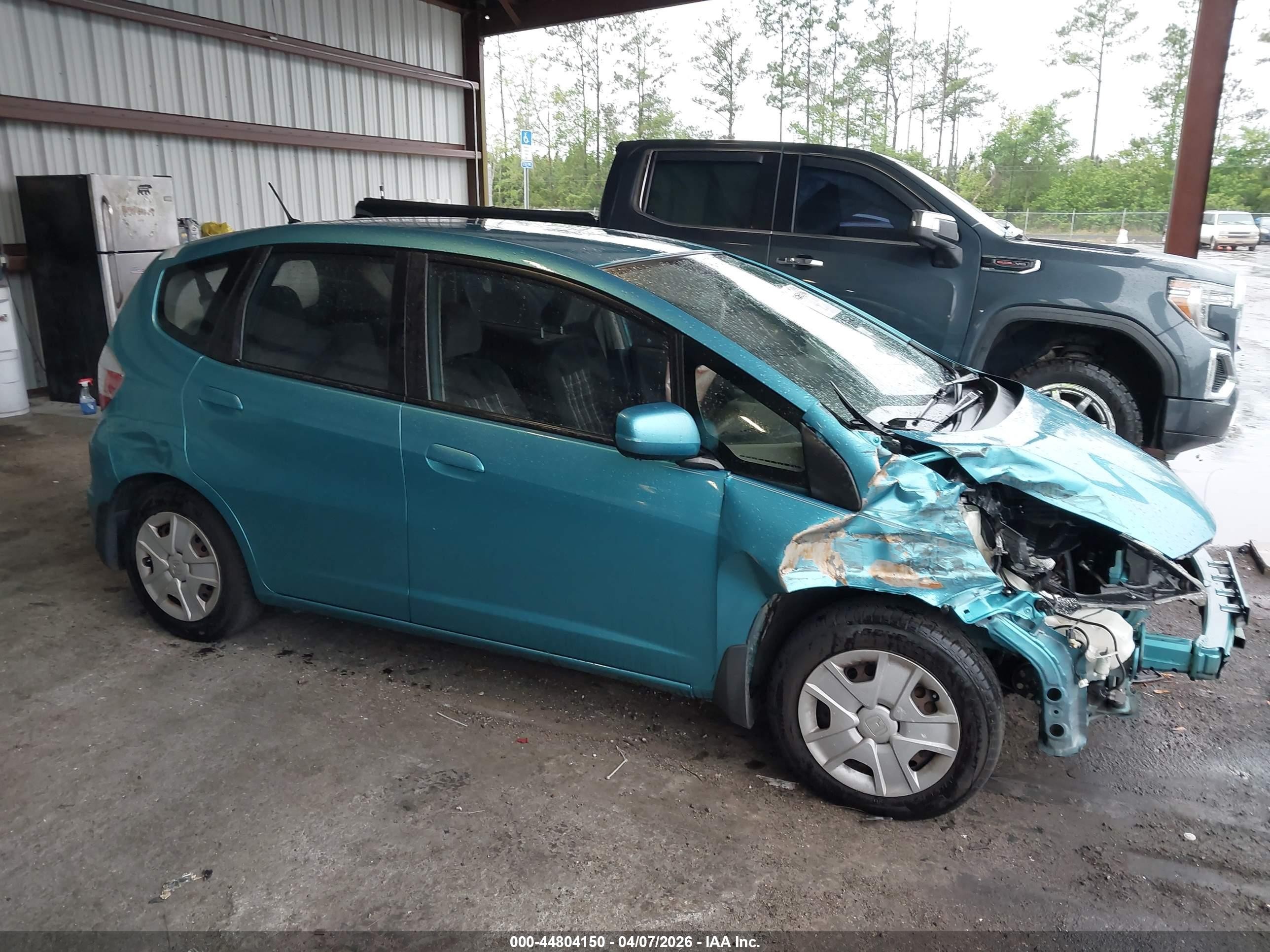 2012 Honda Fit   Blue vin: JHMGE8H33CC003828
