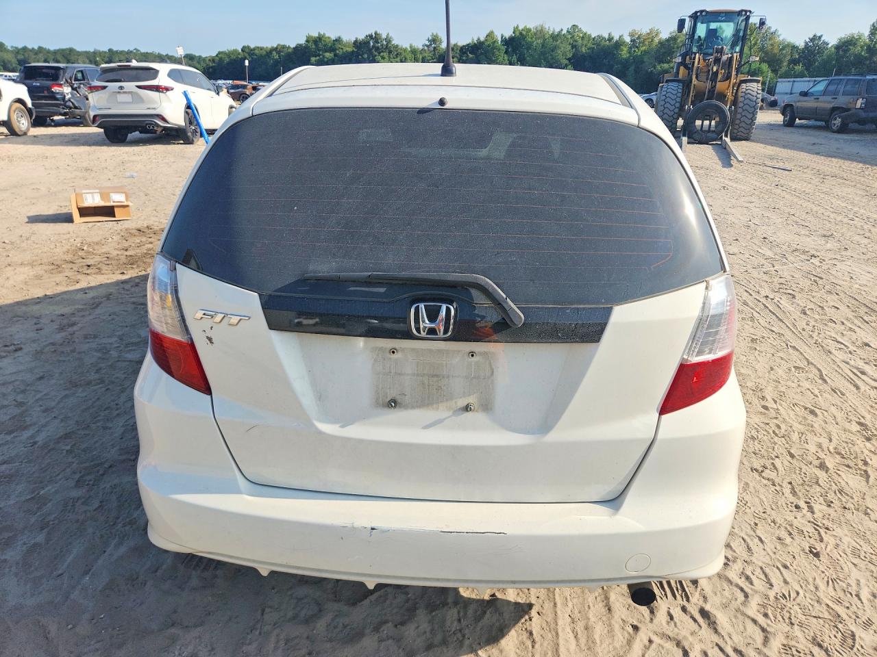 2012 Honda Fit Белый vin: JHMGE8H33CC024789
