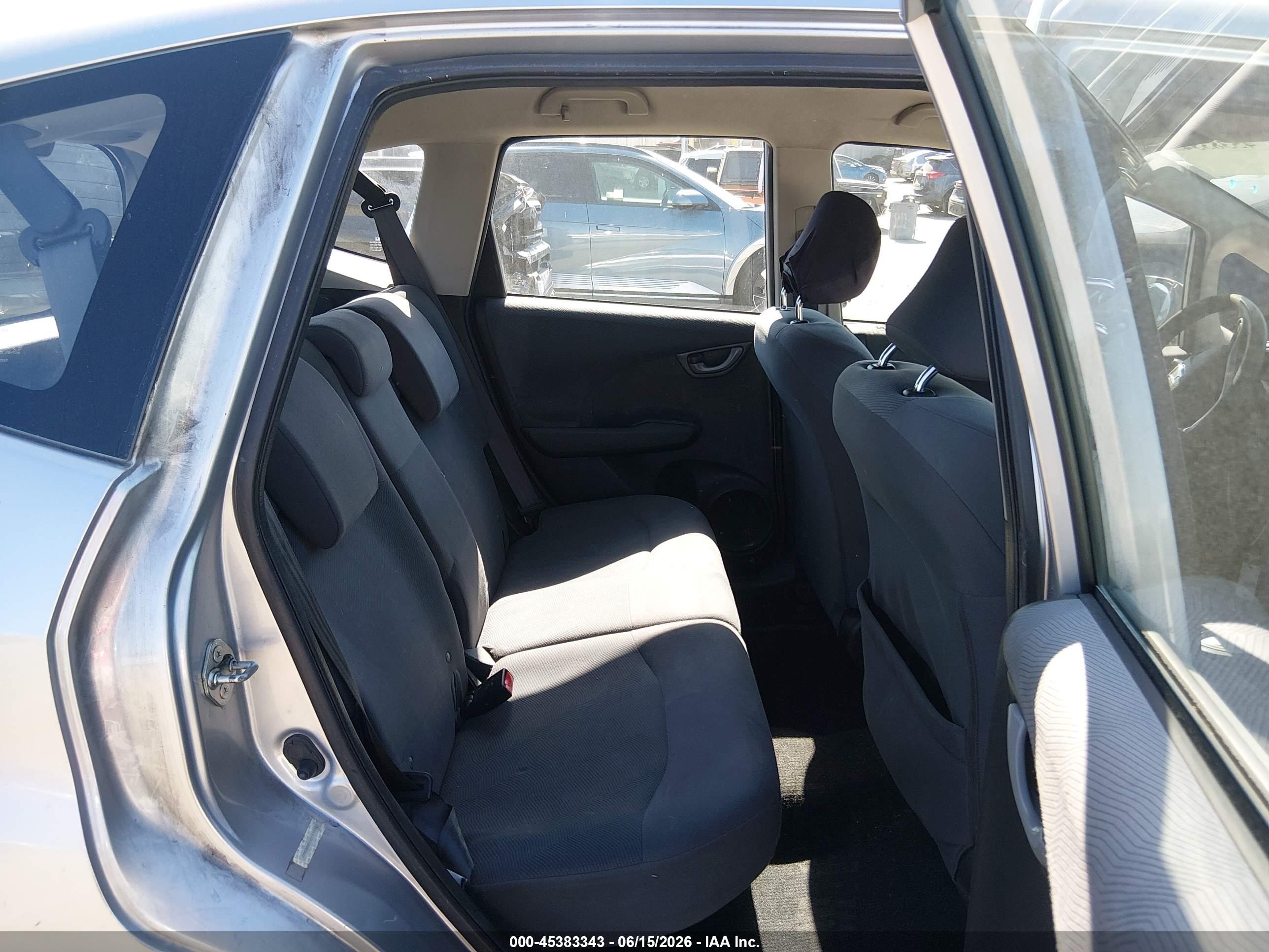 2012 Honda Fit   Gray vin: JHMGE8H33CC039342