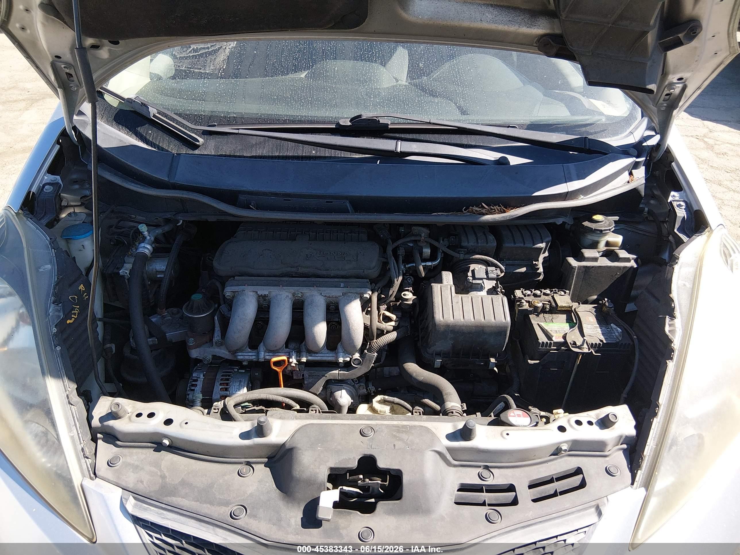 2012 Honda Fit   Gray vin: JHMGE8H33CC039342