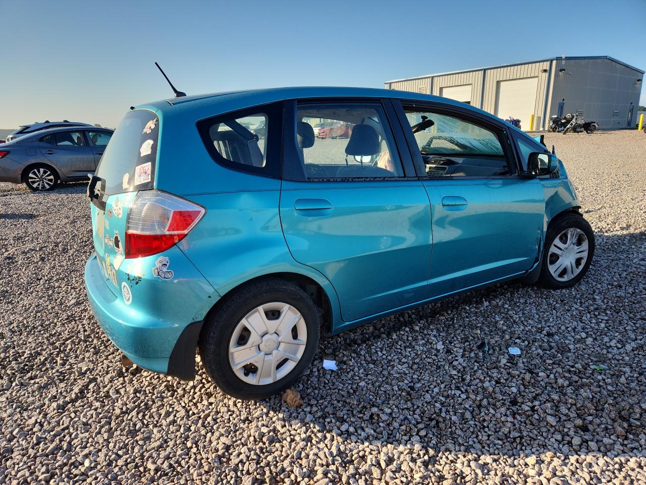 2013 Honda Fit Turquoise vin: JHMGE8H33DC010327
