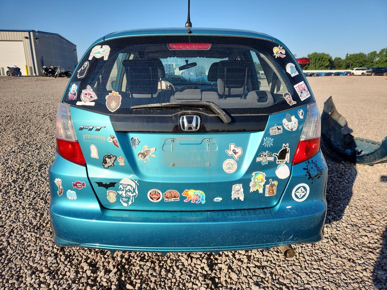 2013 Honda Fit Turquoise vin: JHMGE8H33DC010327