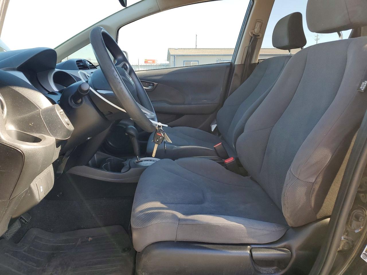 2013 Honda Fit Black vin: JHMGE8H33DC015205