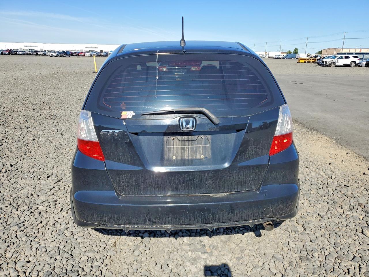 2013 Honda Fit Black vin: JHMGE8H33DC015205