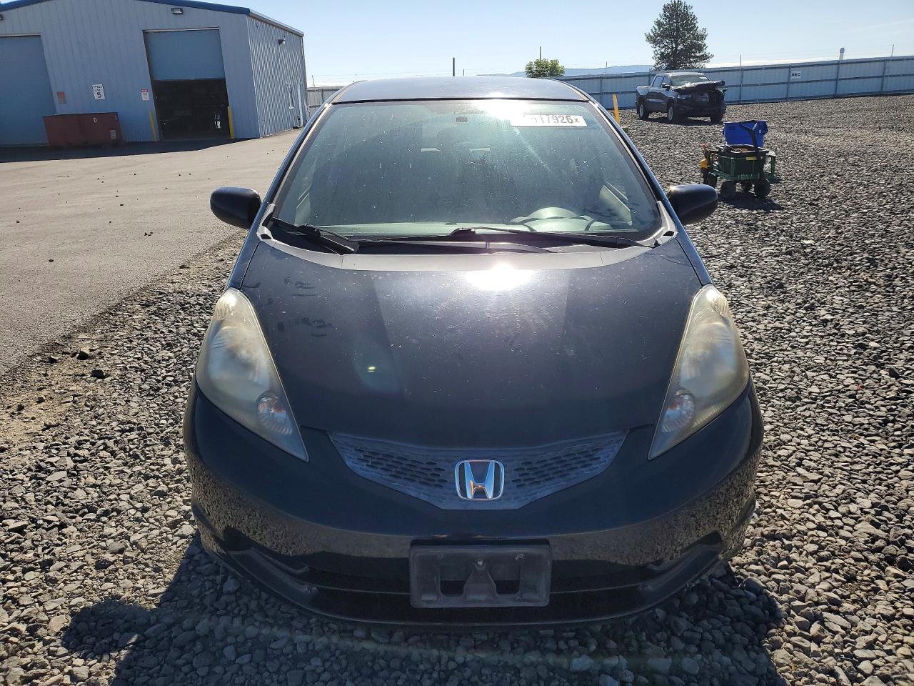 2013 Honda Fit Black vin: JHMGE8H33DC015205