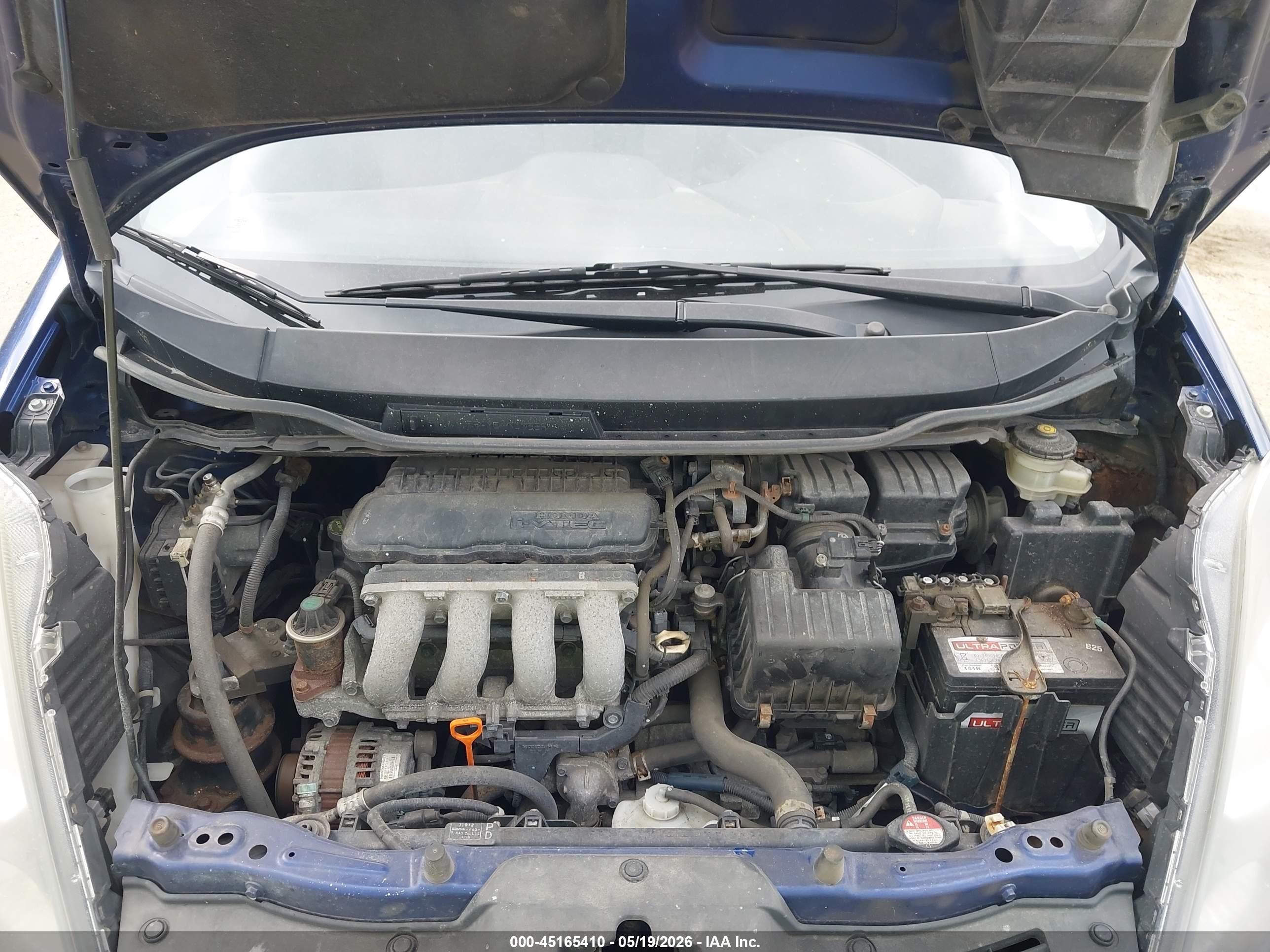 2013 Honda Fit   Синий vin: JHMGE8H33DC015771
