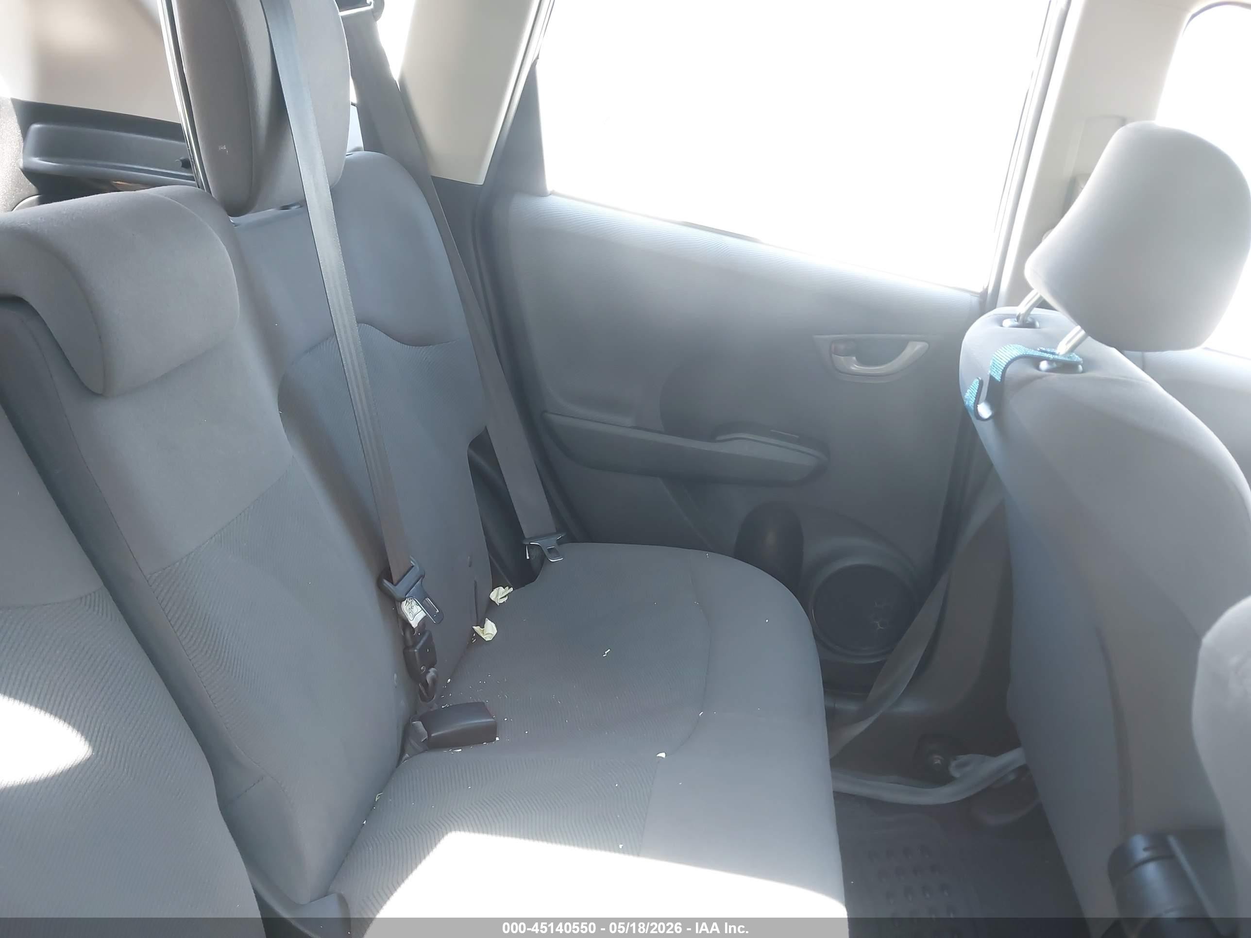2013 Honda Fit   Black vin: JHMGE8H33DC028634