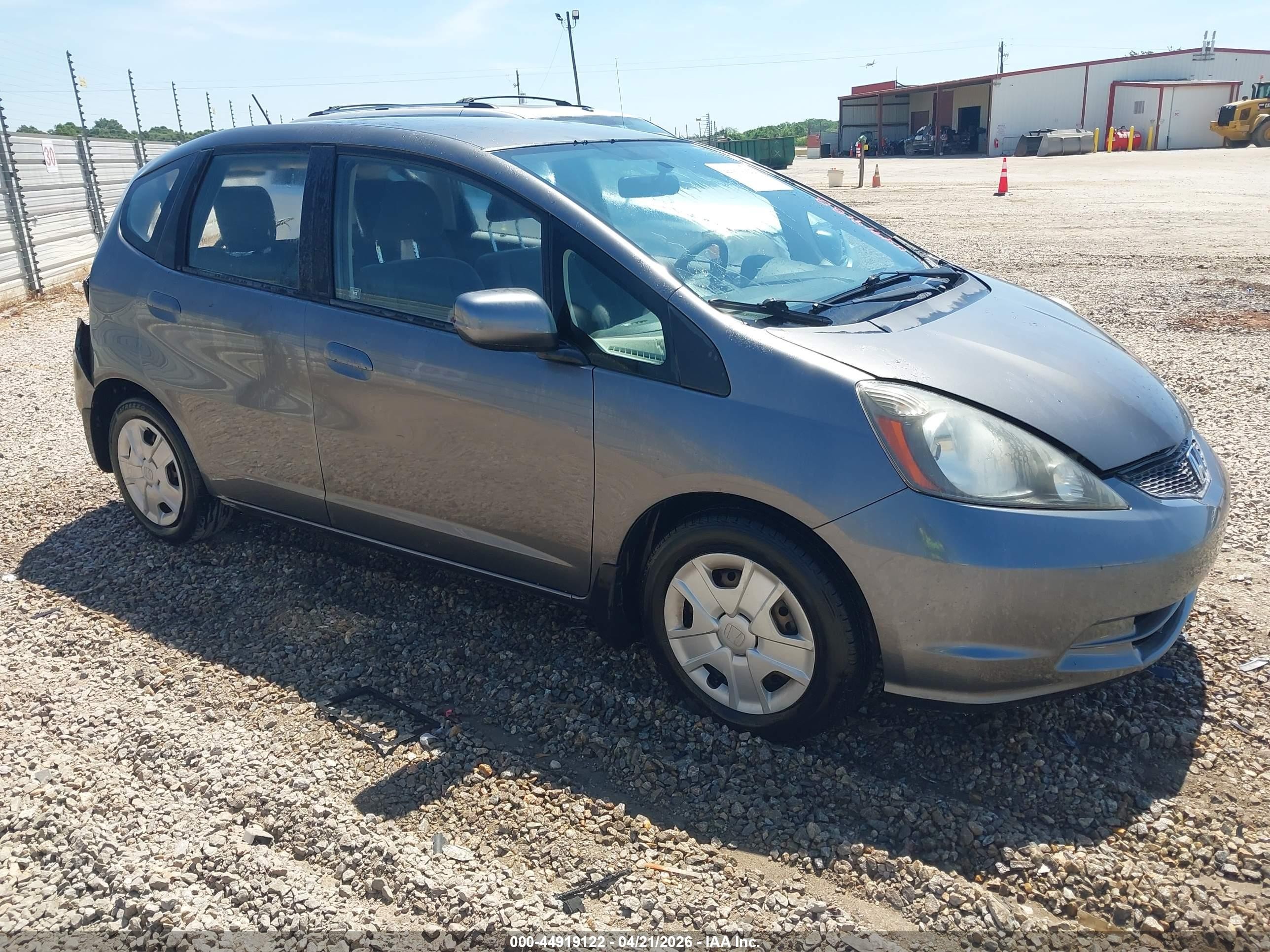 2013 Honda Fit   Gray vin: JHMGE8H33DC028794