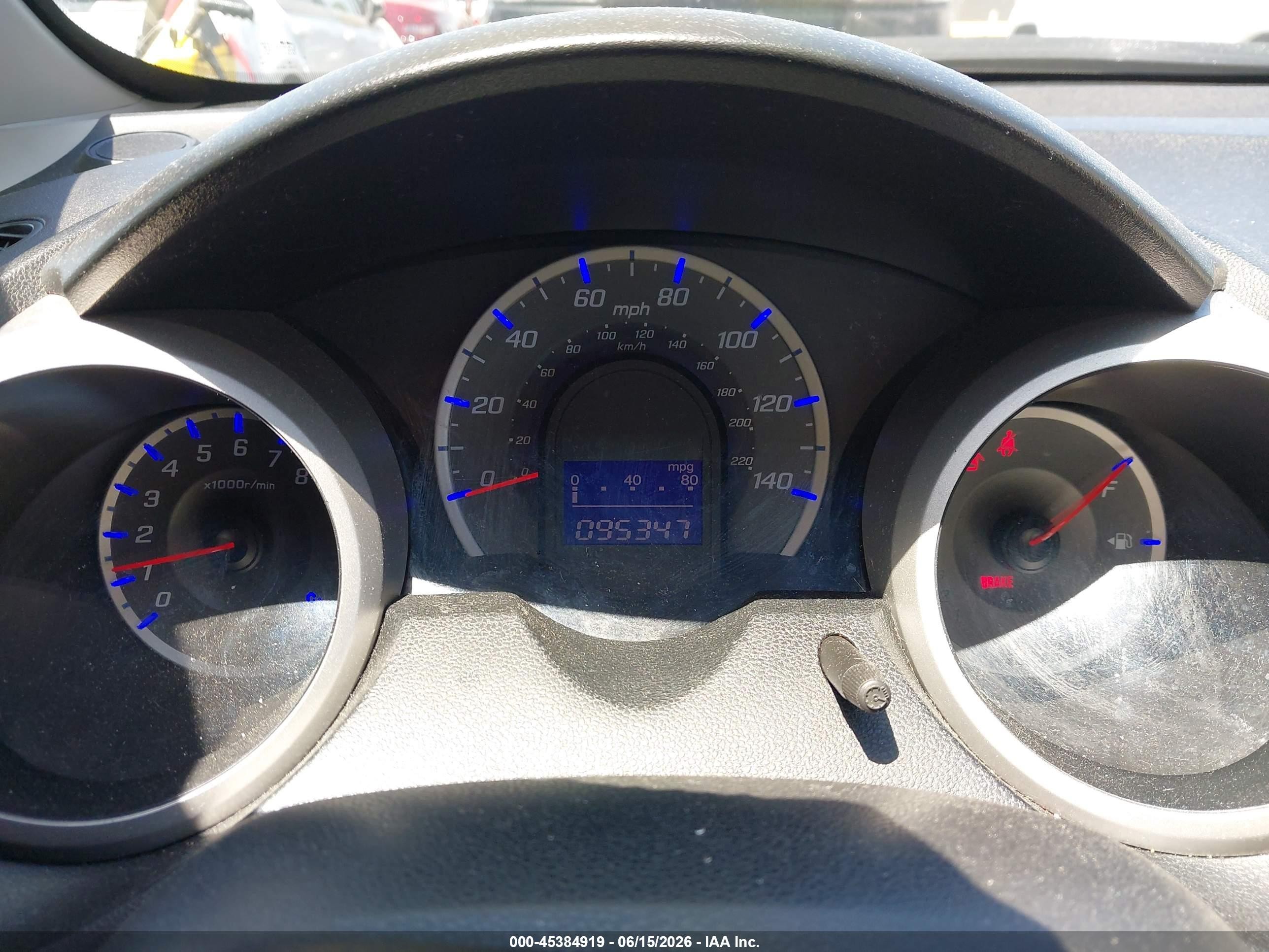 2013 Honda Fit   Black vin: JHMGE8H33DC048673