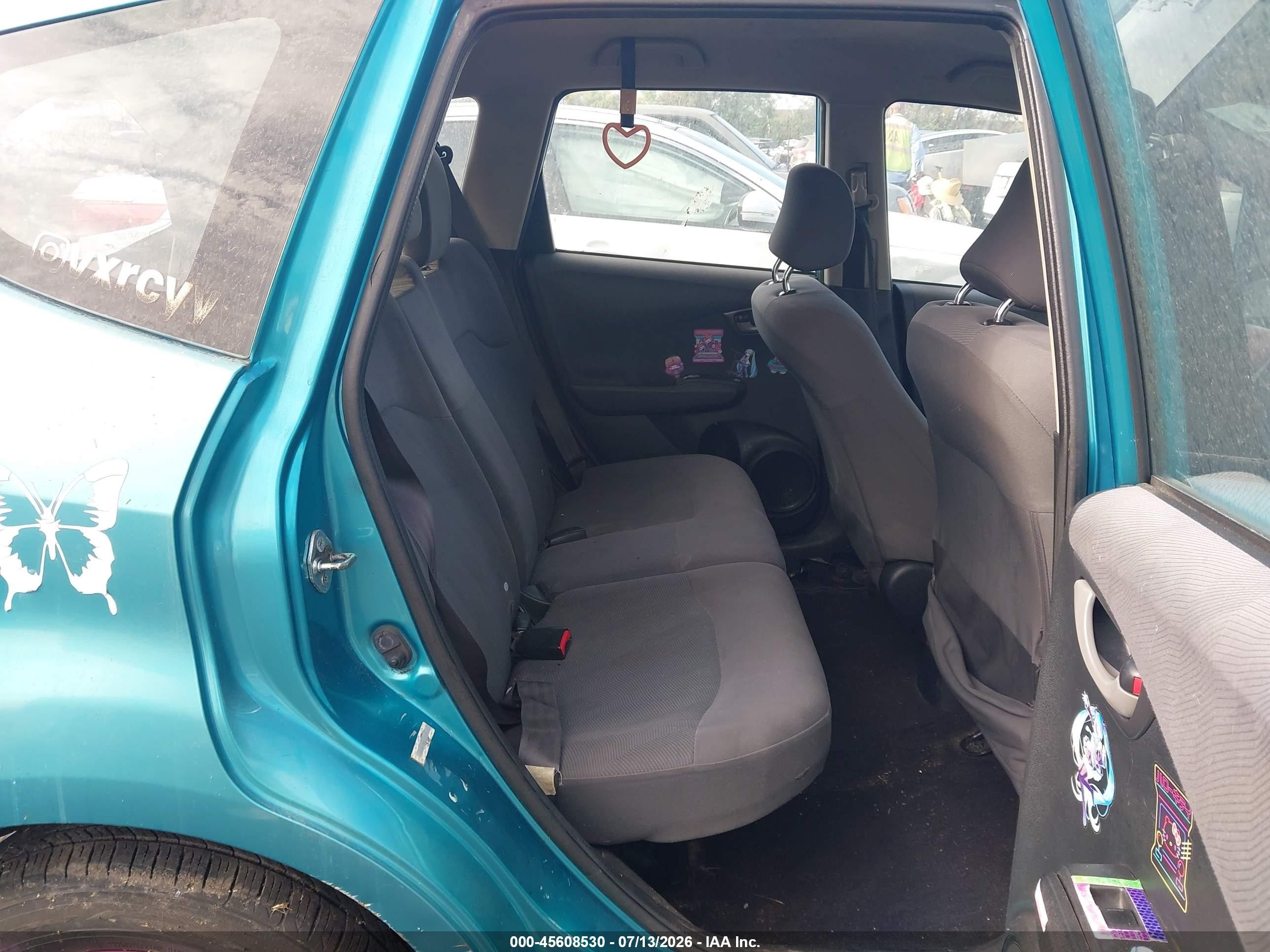 2013 Honda Fit   Teal vin: JHMGE8H33DC050066