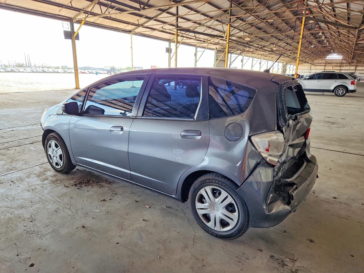2013 Honda Fit Gray vin: JHMGE8H33DC082094