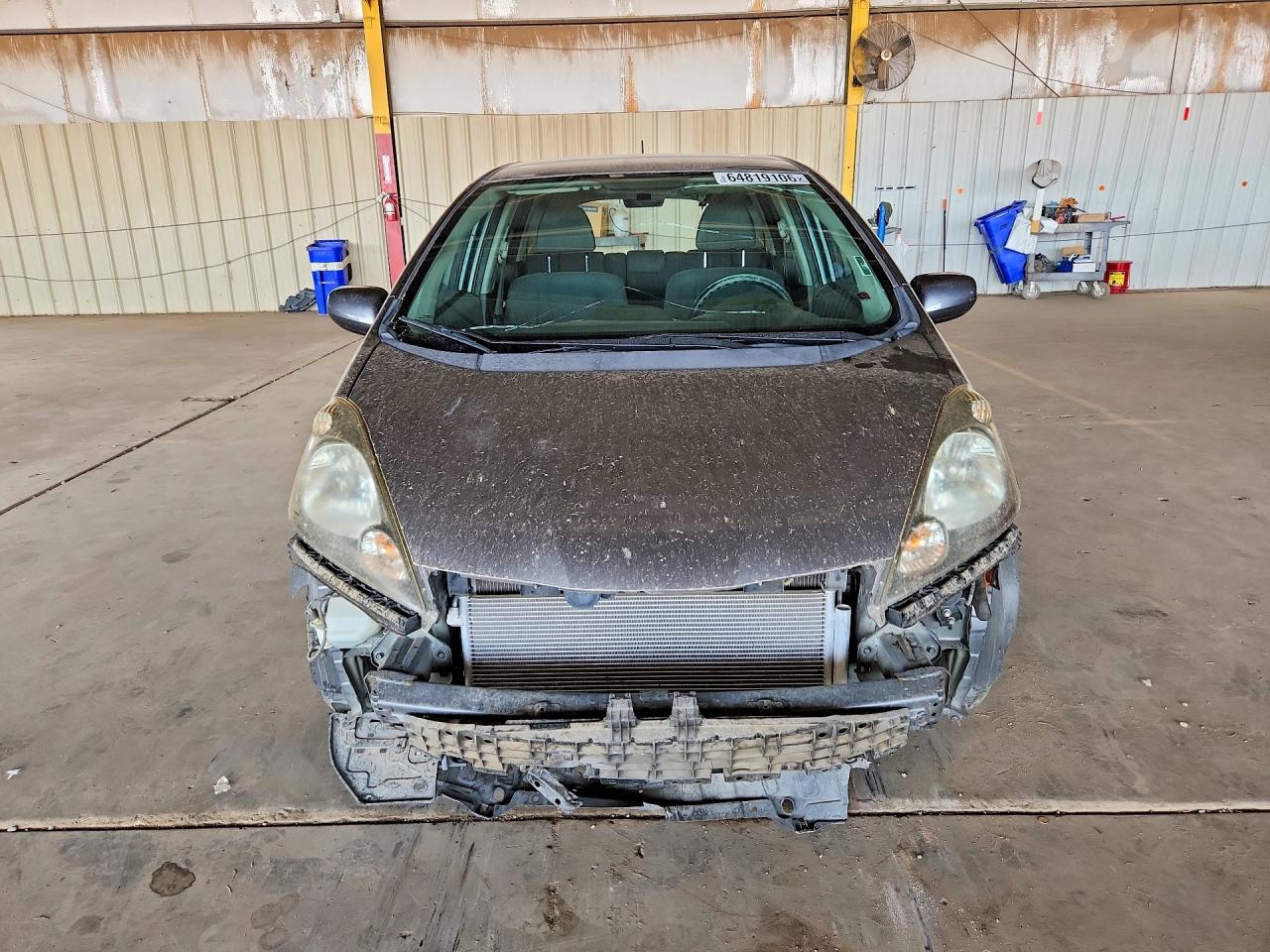 2013 Honda Fit Gray vin: JHMGE8H33DC082094