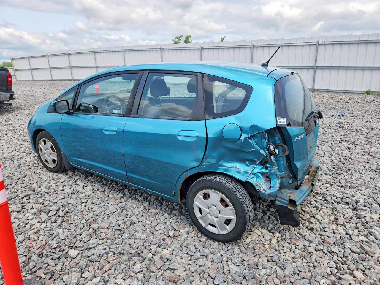 2012 Honda Fit Turquoise vin: JHMGE8H34CC009735