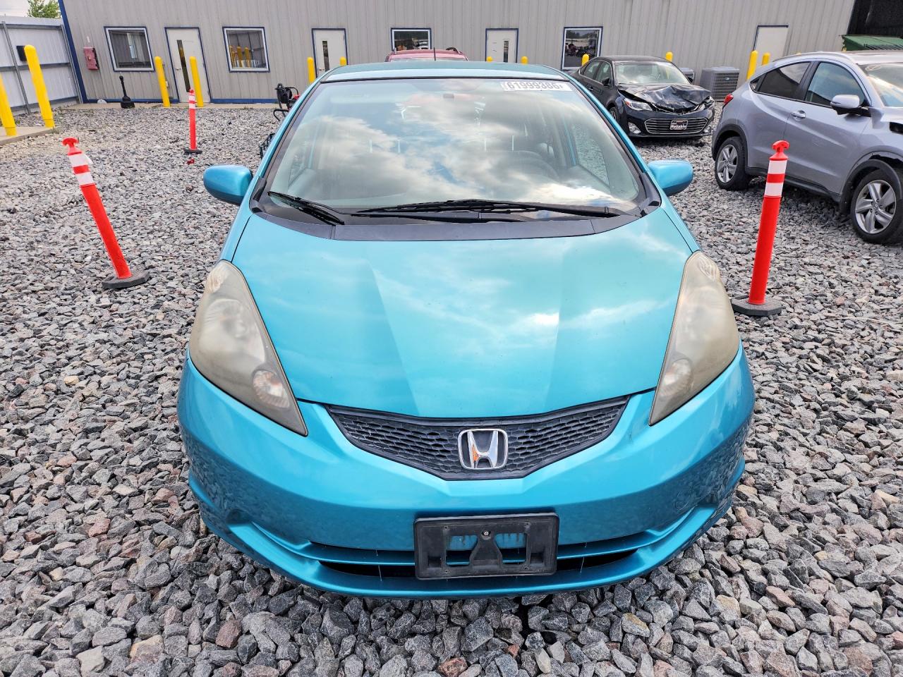 2012 Honda Fit Turquoise vin: JHMGE8H34CC009735