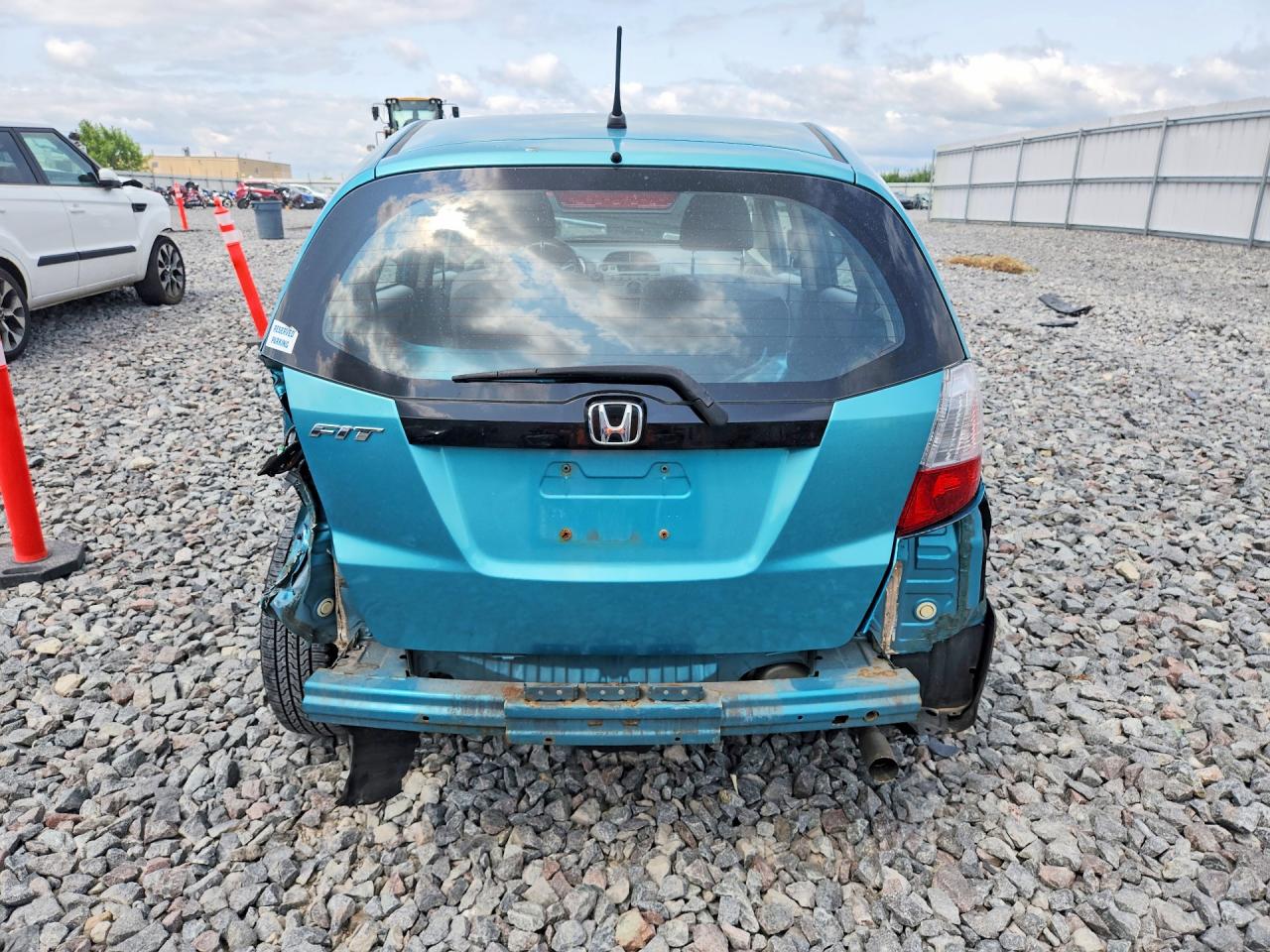 2012 Honda Fit Turquoise vin: JHMGE8H34CC009735