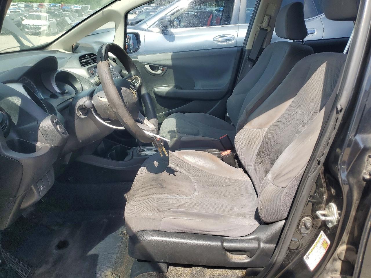 2012 Honda Fit Black vin: JHMGE8H34CC030987