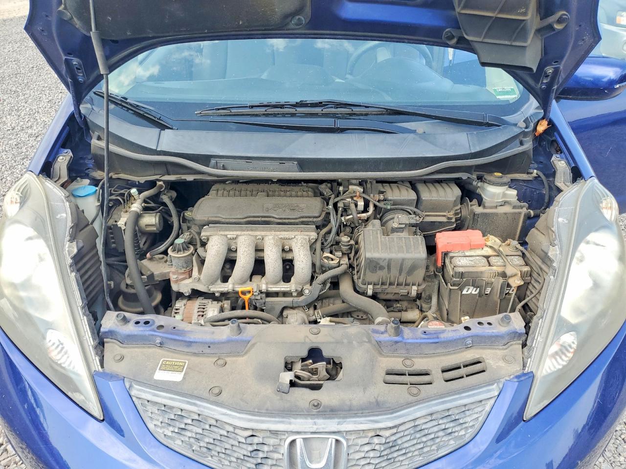 2012 Honda Fit Blue vin: JHMGE8H34CC031945