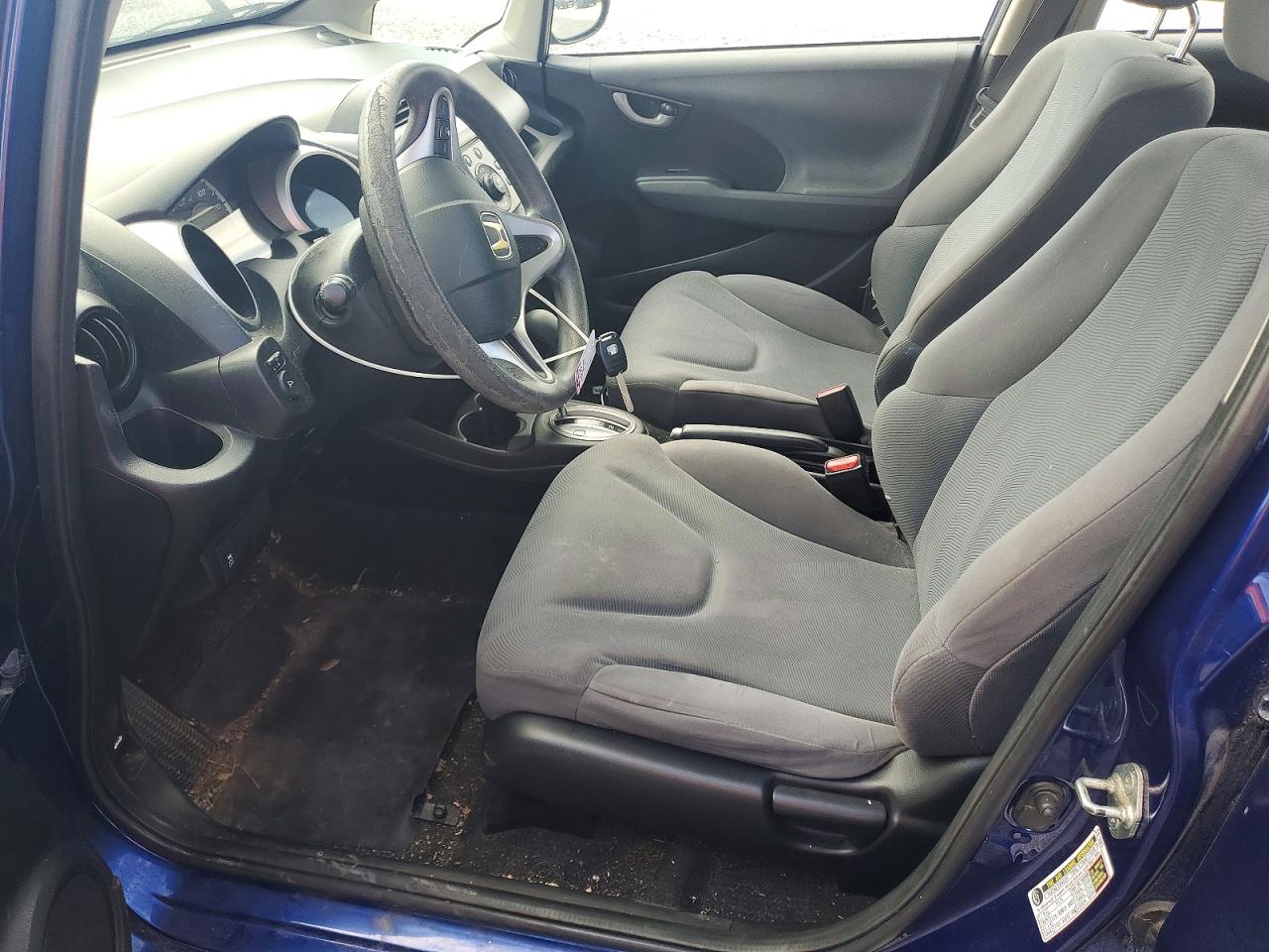 2012 Honda Fit Blue vin: JHMGE8H34CC031945