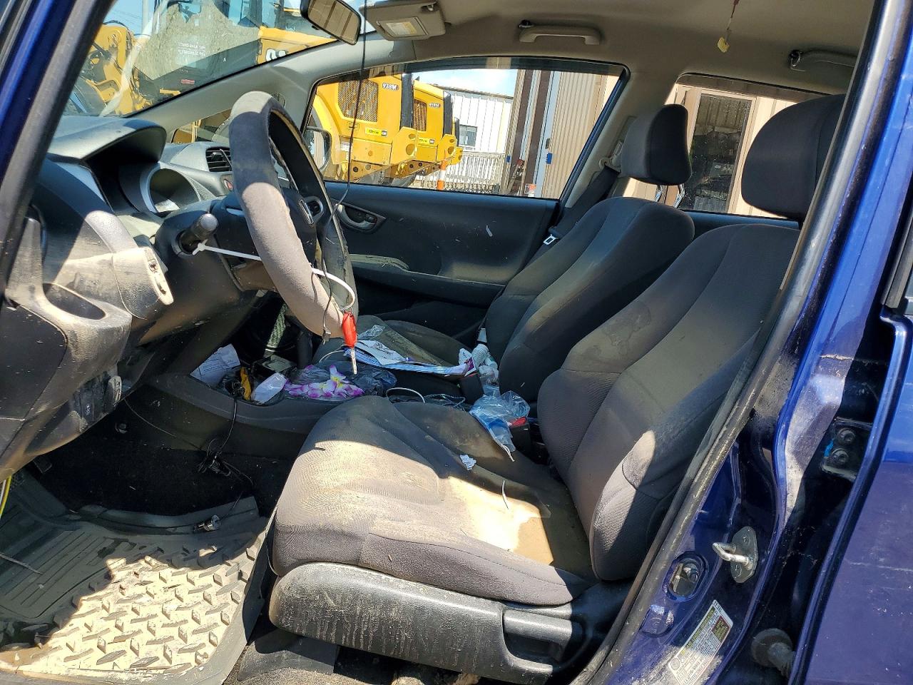 2013 Honda Fit Blue vin: JHMGE8H34DC045703