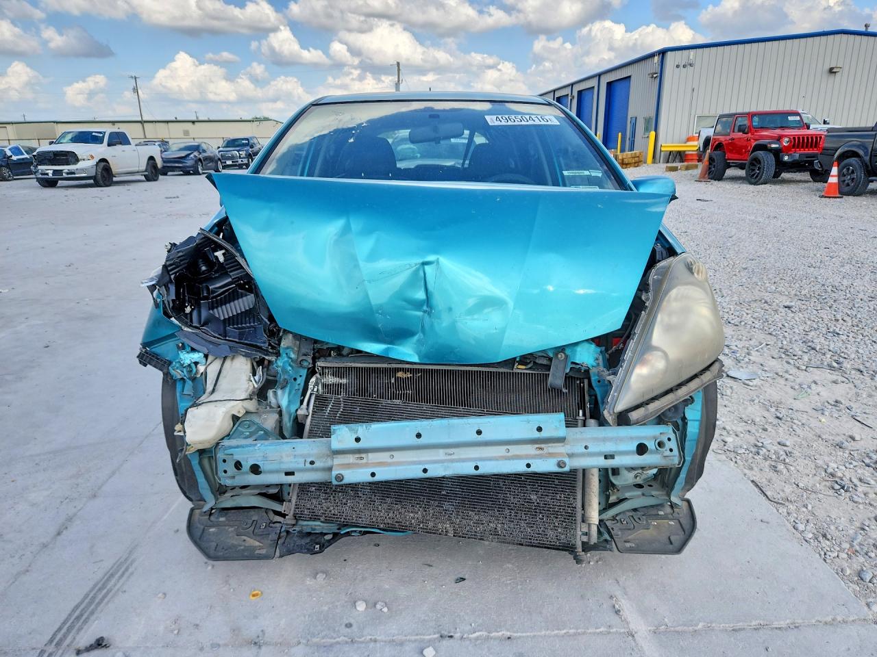 2013 Honda Fit Бирюзовый vin: JHMGE8H34DC055938