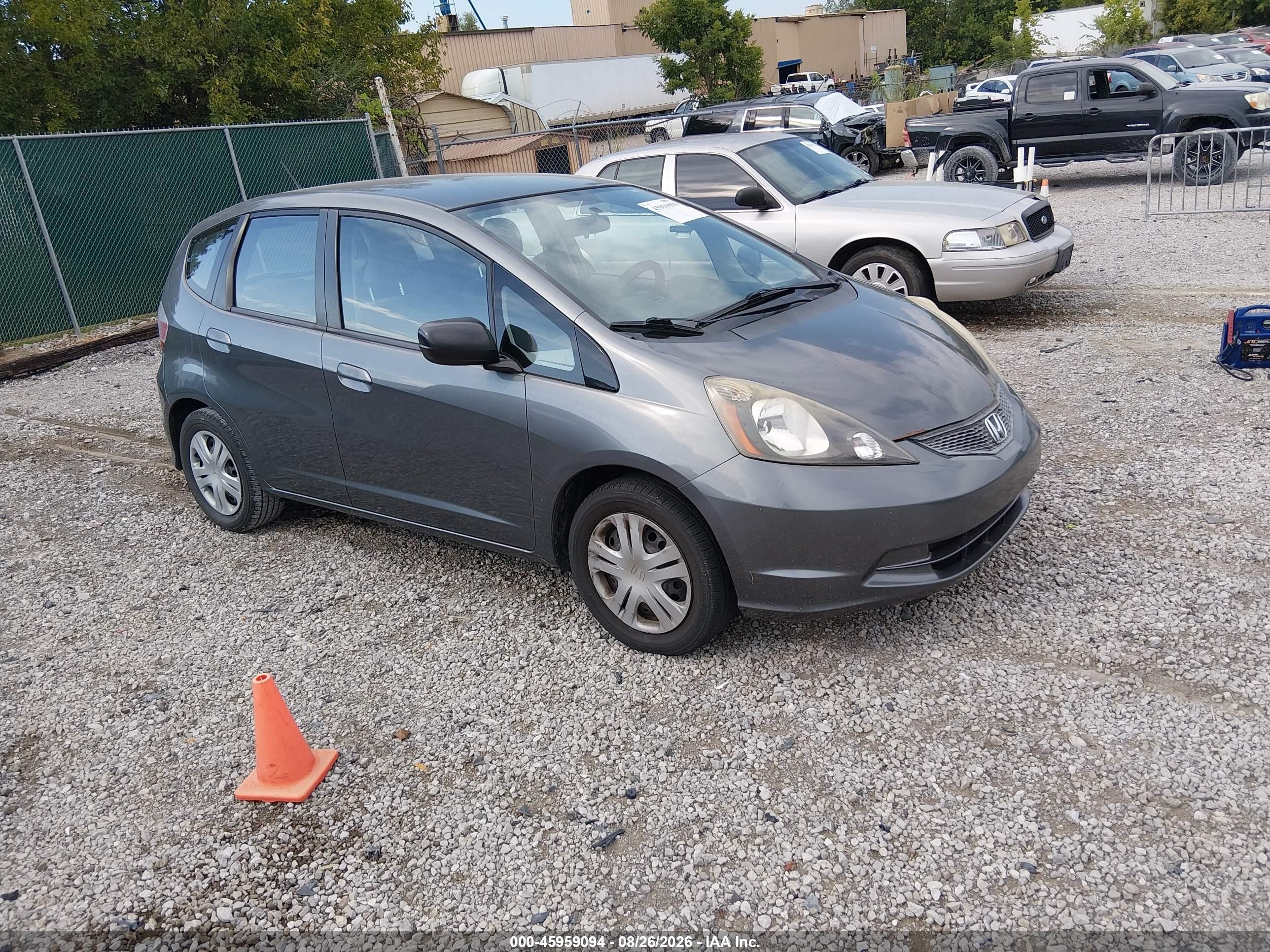 2011 Honda Fit   Gray vin: JHMGE8H35BC010567