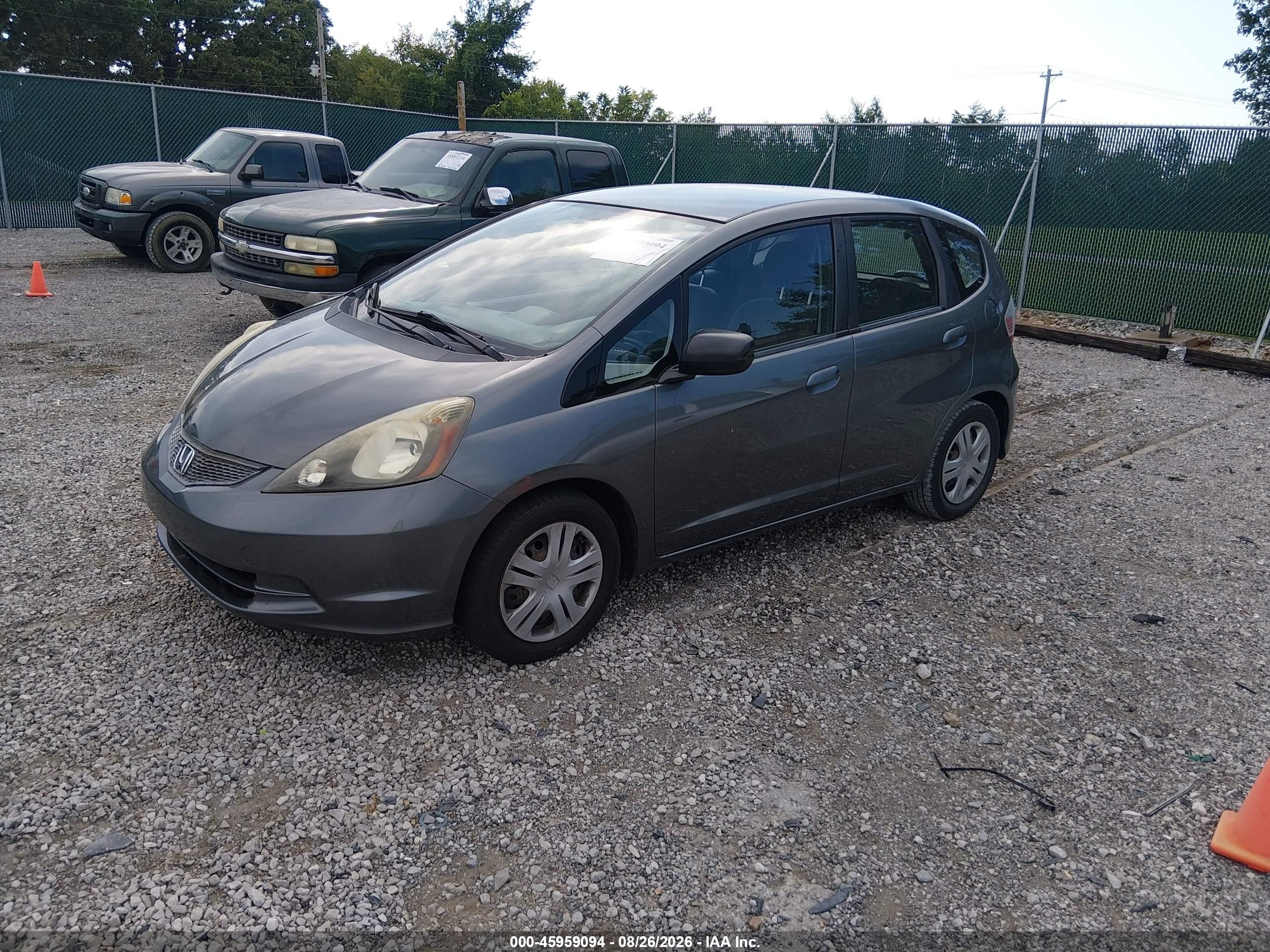 2011 Honda Fit   Gray vin: JHMGE8H35BC010567