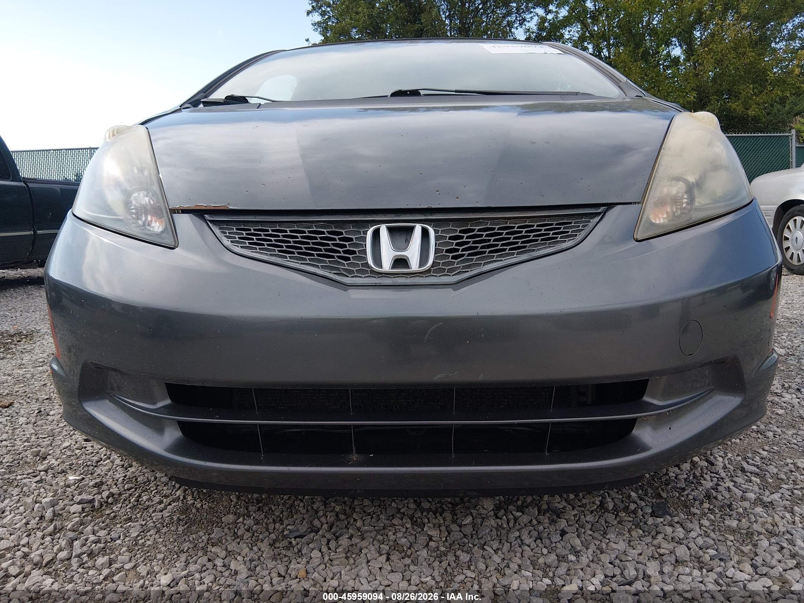 2011 Honda Fit   Gray vin: JHMGE8H35BC010567