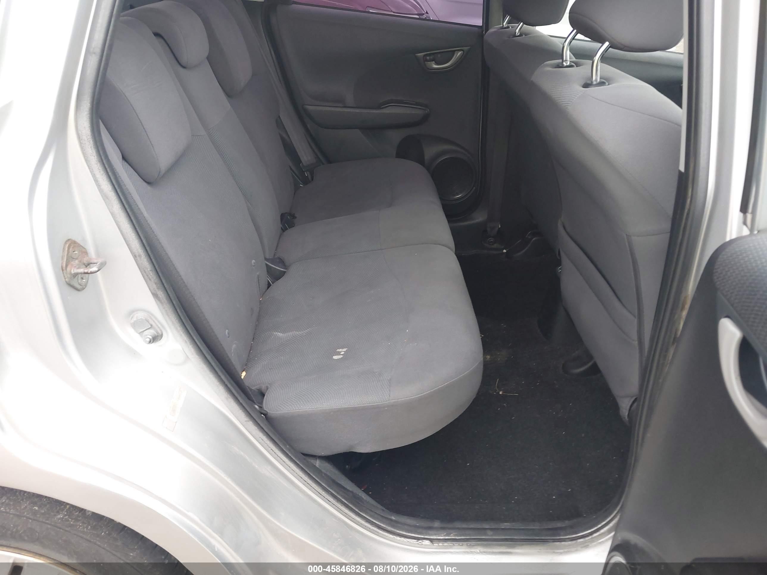 2011 Honda Fit Gray vin: JHMGE8H35BC028227