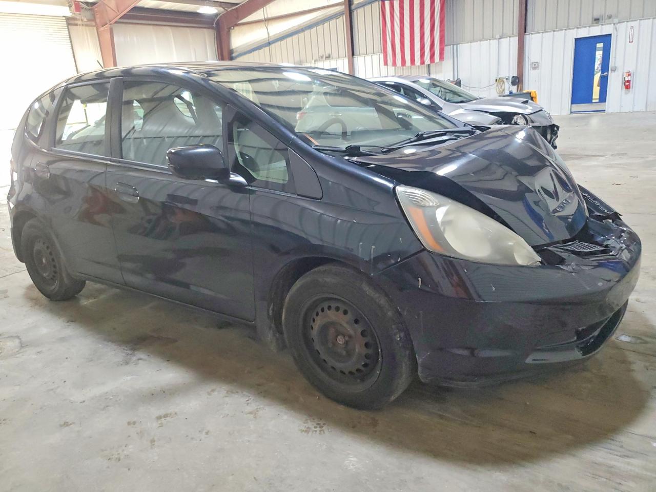 2012 Honda Fit Черный vin: JHMGE8H35CC021778