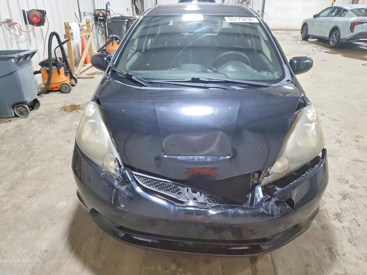 2012 Honda Fit Черный vin: JHMGE8H35CC021778