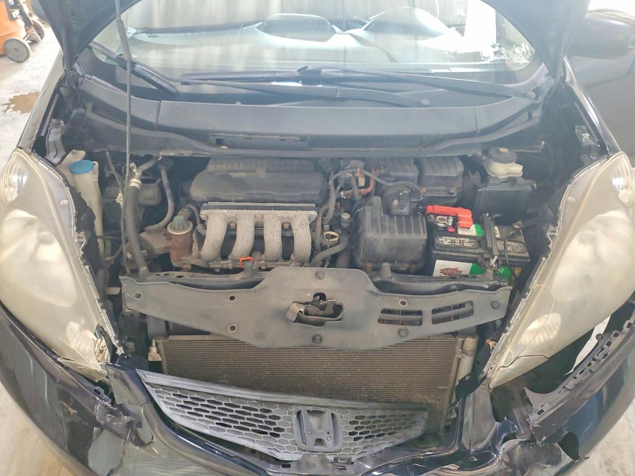 2012 Honda Fit Черный vin: JHMGE8H35CC021778