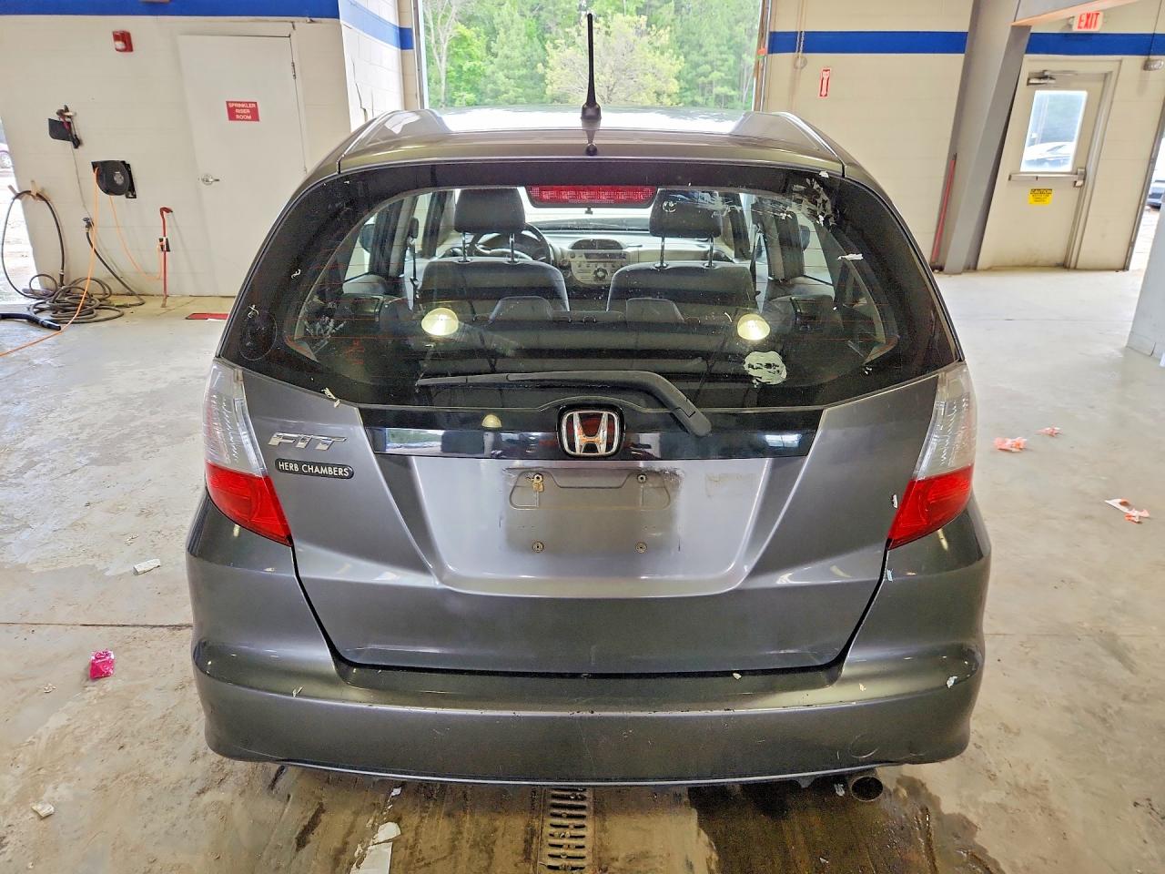 2012 Honda Fit Gray vin: JHMGE8H35CC039763