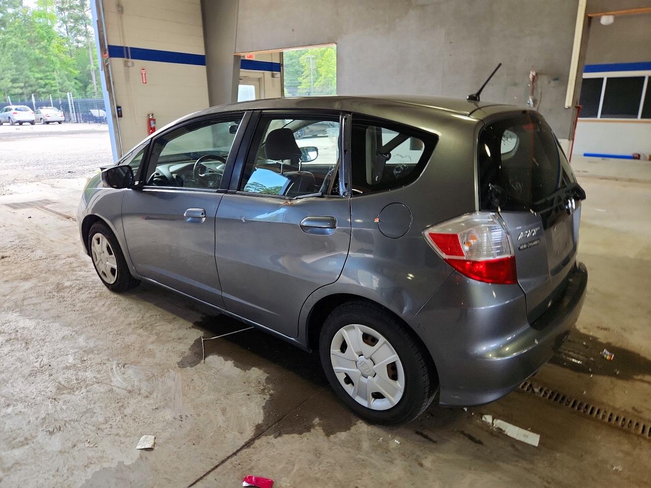 2012 Honda Fit Gray vin: JHMGE8H35CC039763