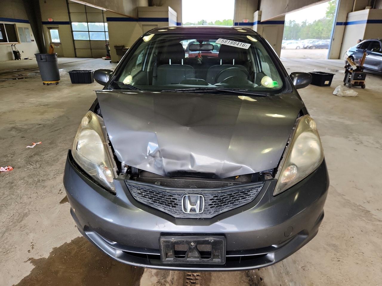 2012 Honda Fit Gray vin: JHMGE8H35CC039763
