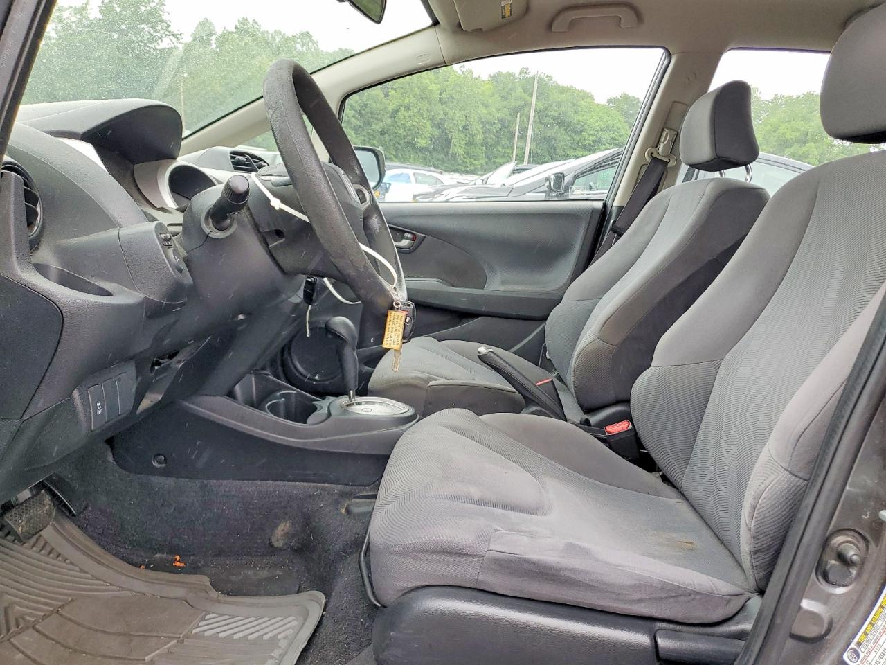 2013 Honda Fit Gray vin: JHMGE8H35DC006795