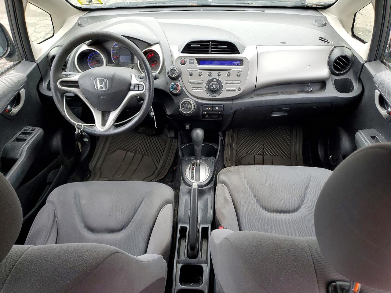 2013 Honda Fit Gray vin: JHMGE8H35DC006795