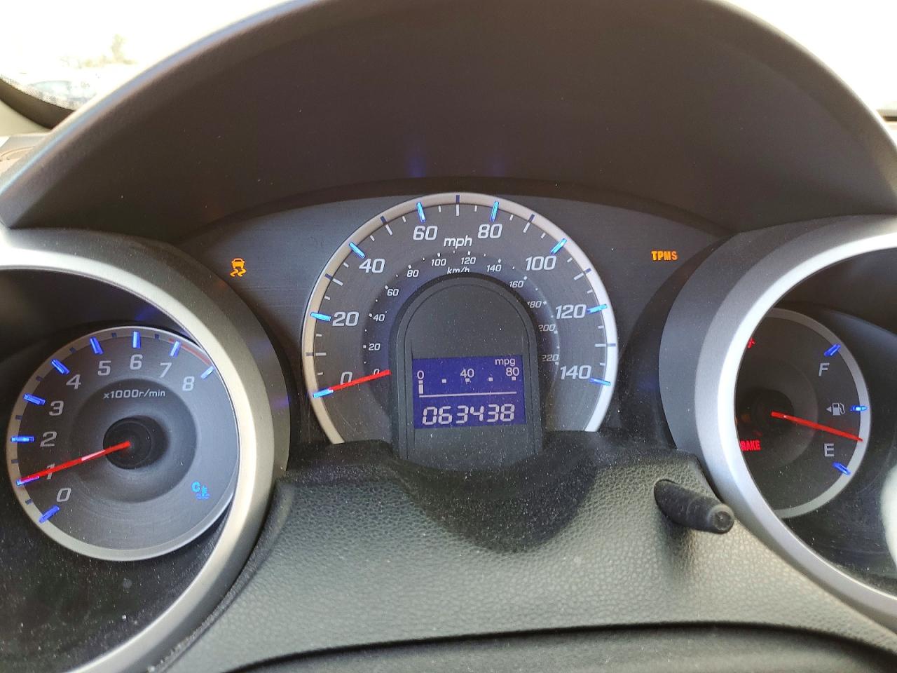 2013 Honda Fit Gray vin: JHMGE8H35DC021104
