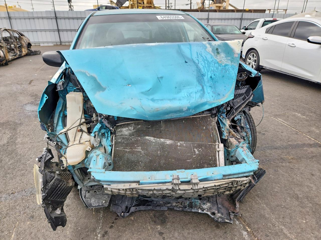 2013 Honda Fit Turquoise vin: JHMGE8H35DC039926