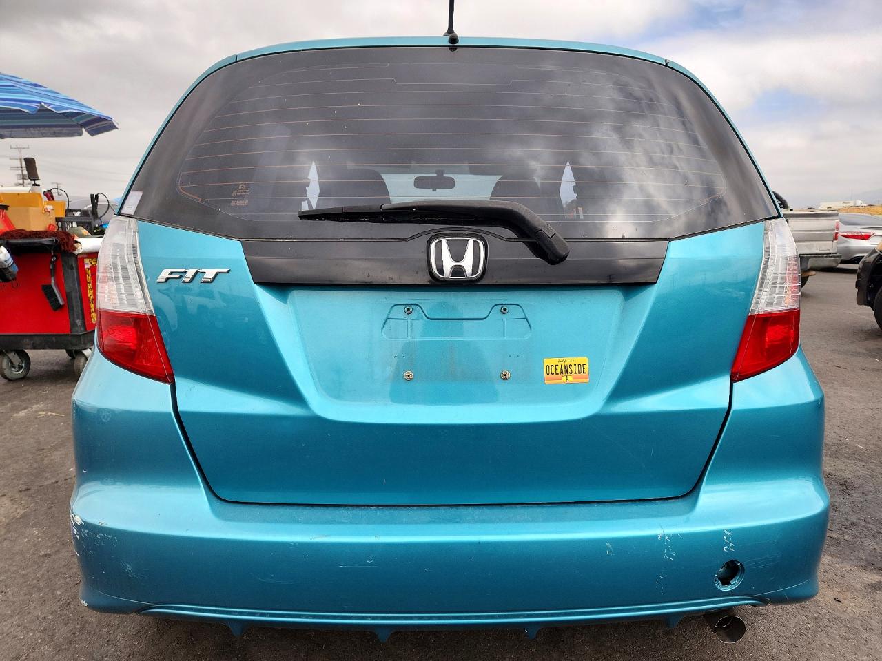 2013 Honda Fit Turquoise vin: JHMGE8H35DC039926