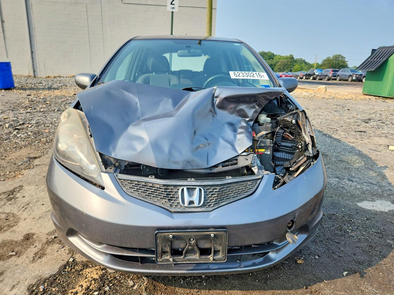 2013 Honda Fit Серый vin: JHMGE8H35DC067645