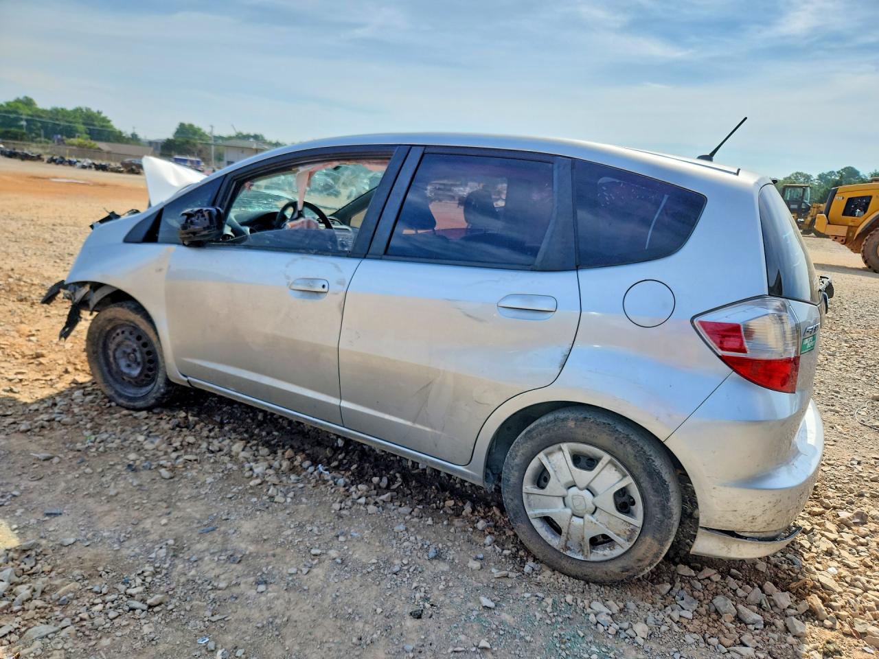 2013 Honda Fit Silver vin: JHMGE8H35DC073185