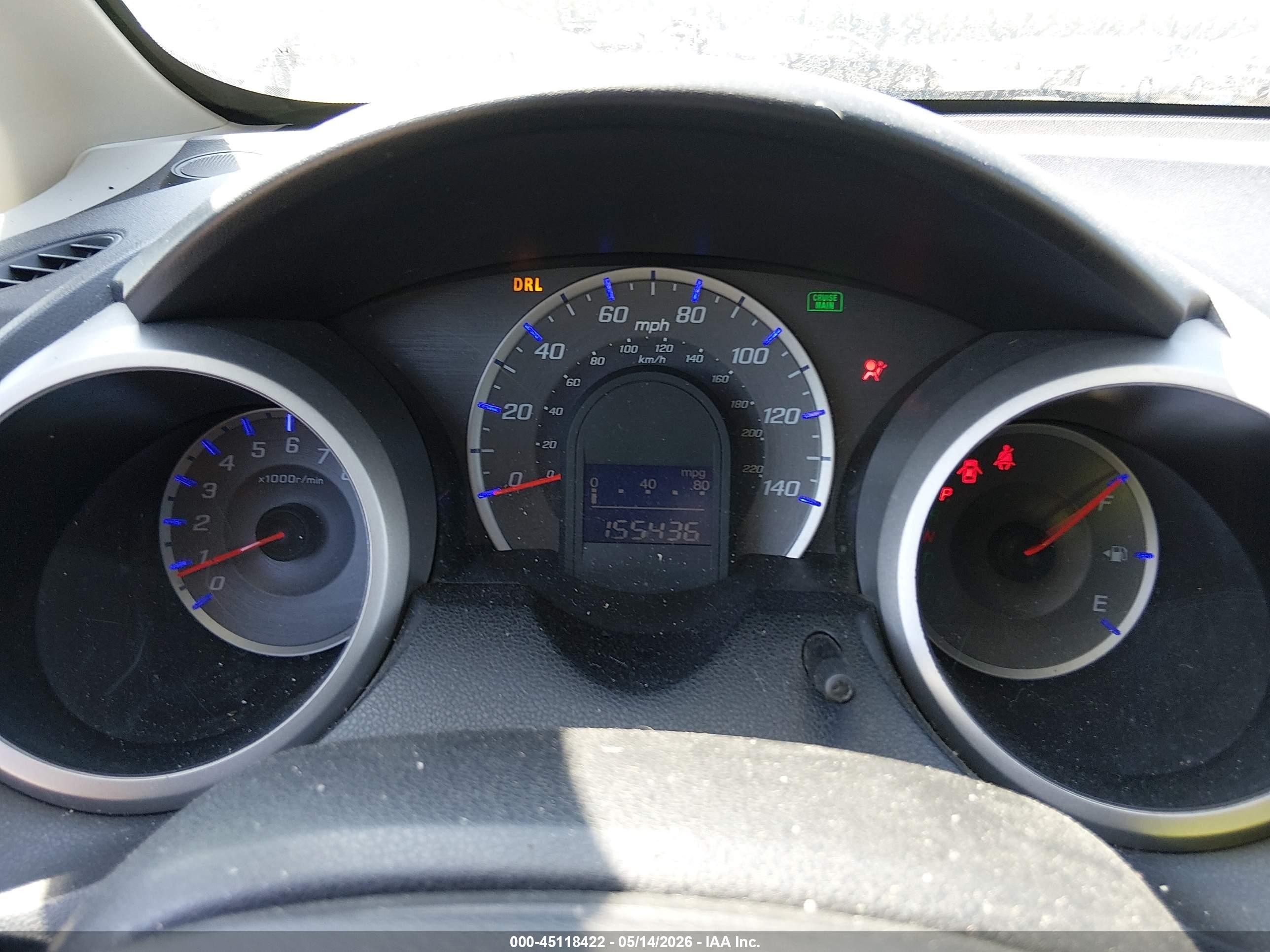 2013 Honda Fit   Black vin: JHMGE8H35DC079195