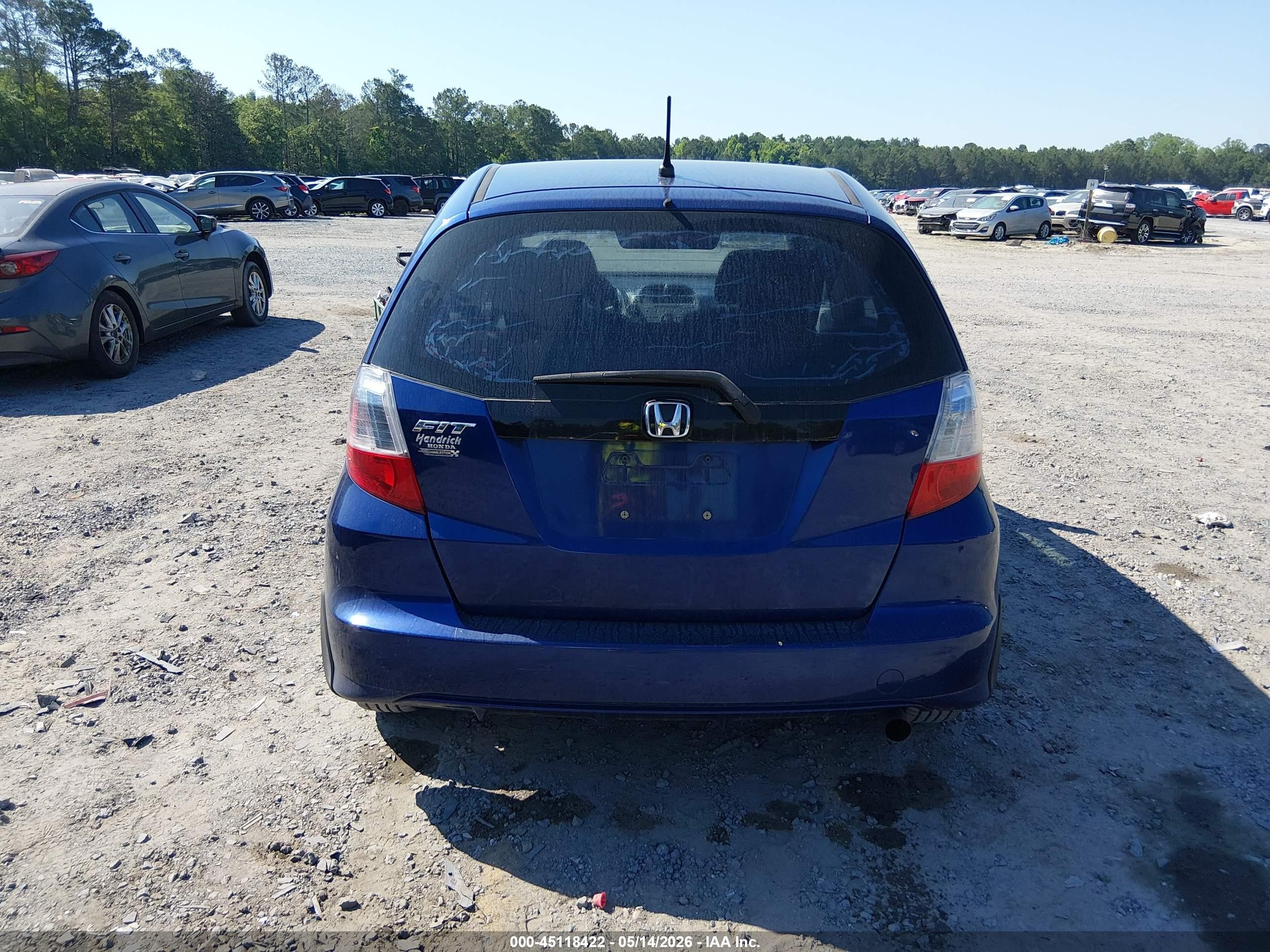 2013 Honda Fit   Black vin: JHMGE8H35DC079195