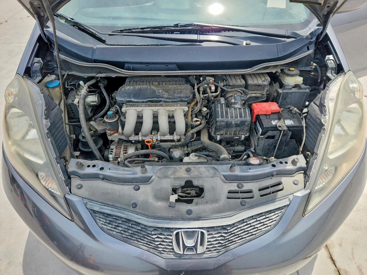 2012 Honda Fit Серый vin: JHMGE8H36CC006657